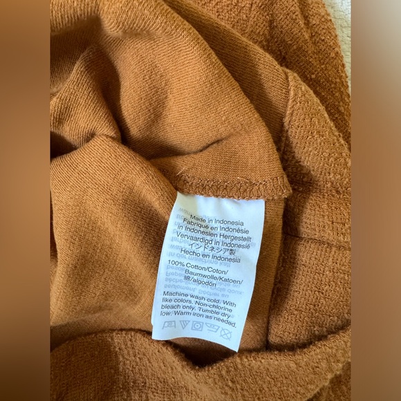 Madewell L/S Side Tie Textured Top - Picture 3 of 4